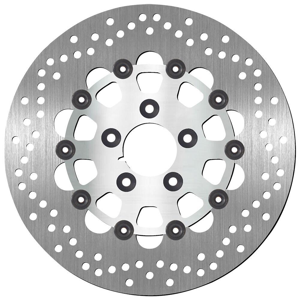 SBS Stainless Steel Rear Brake Disc For Harley Davidson FLS 1690 2016 - Silver
