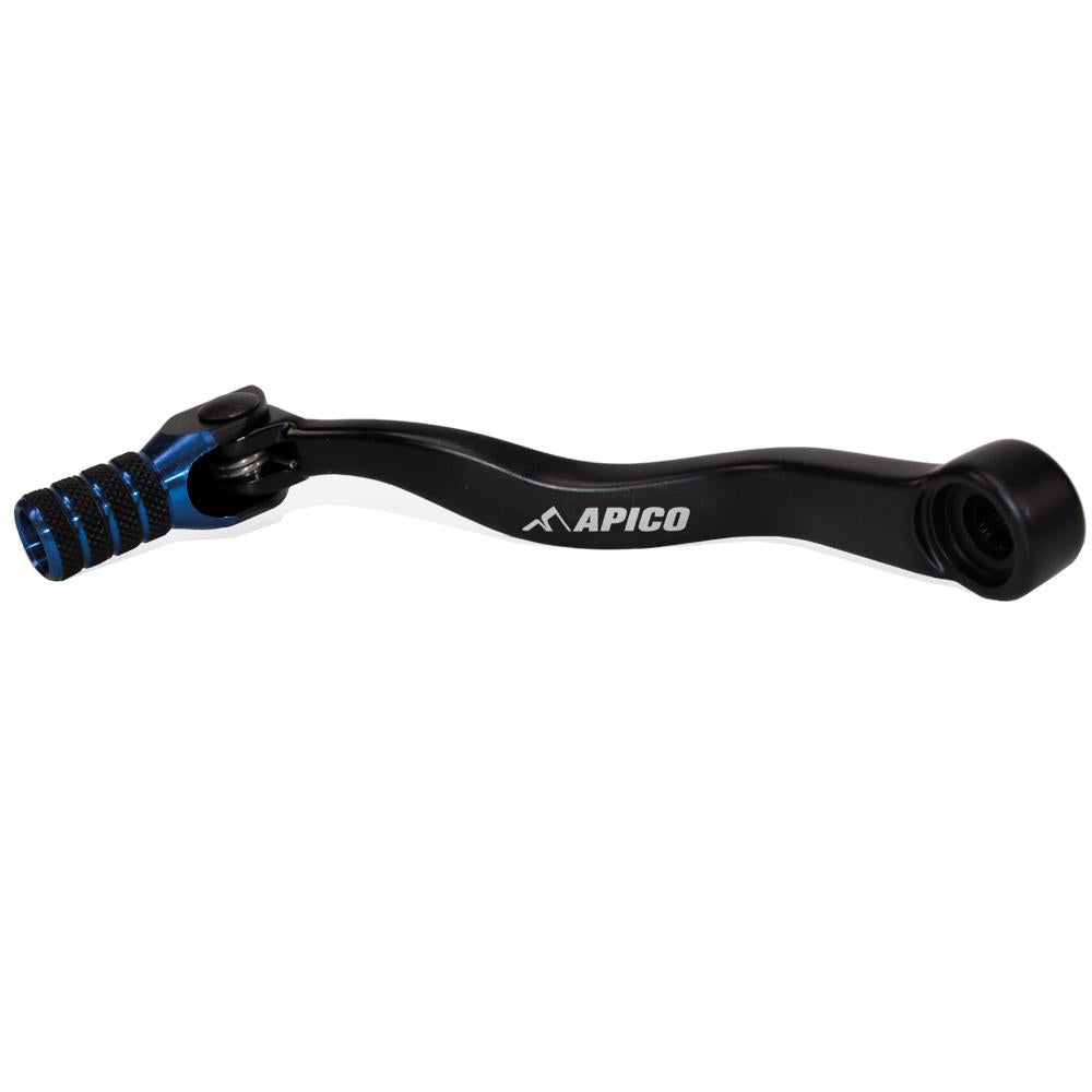 Apico Elite Gear pedal For KTM SX 125/250/300 2023-2025, Husqvarna TC/TX 125/250/300 2023-2025 Black/Blue