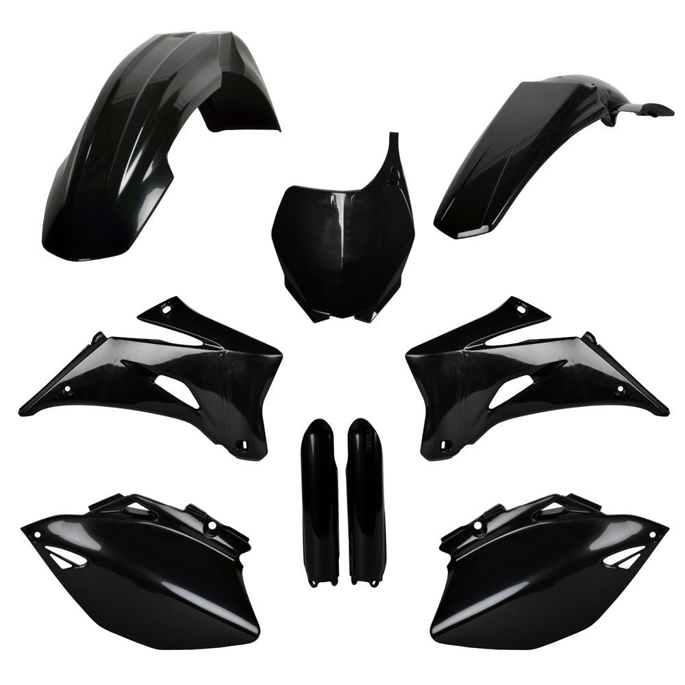 Polisport Plastics Kit For Yamaha YZF 250/450 2008-2009 Black