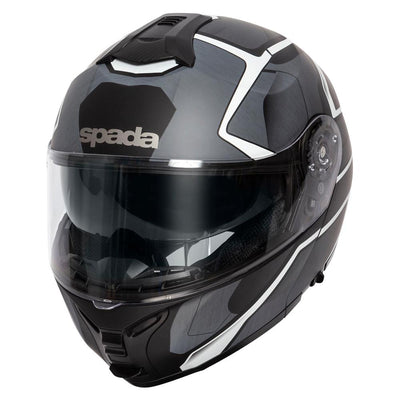 Spada Orion Matt Slate Black White Silver Helmet