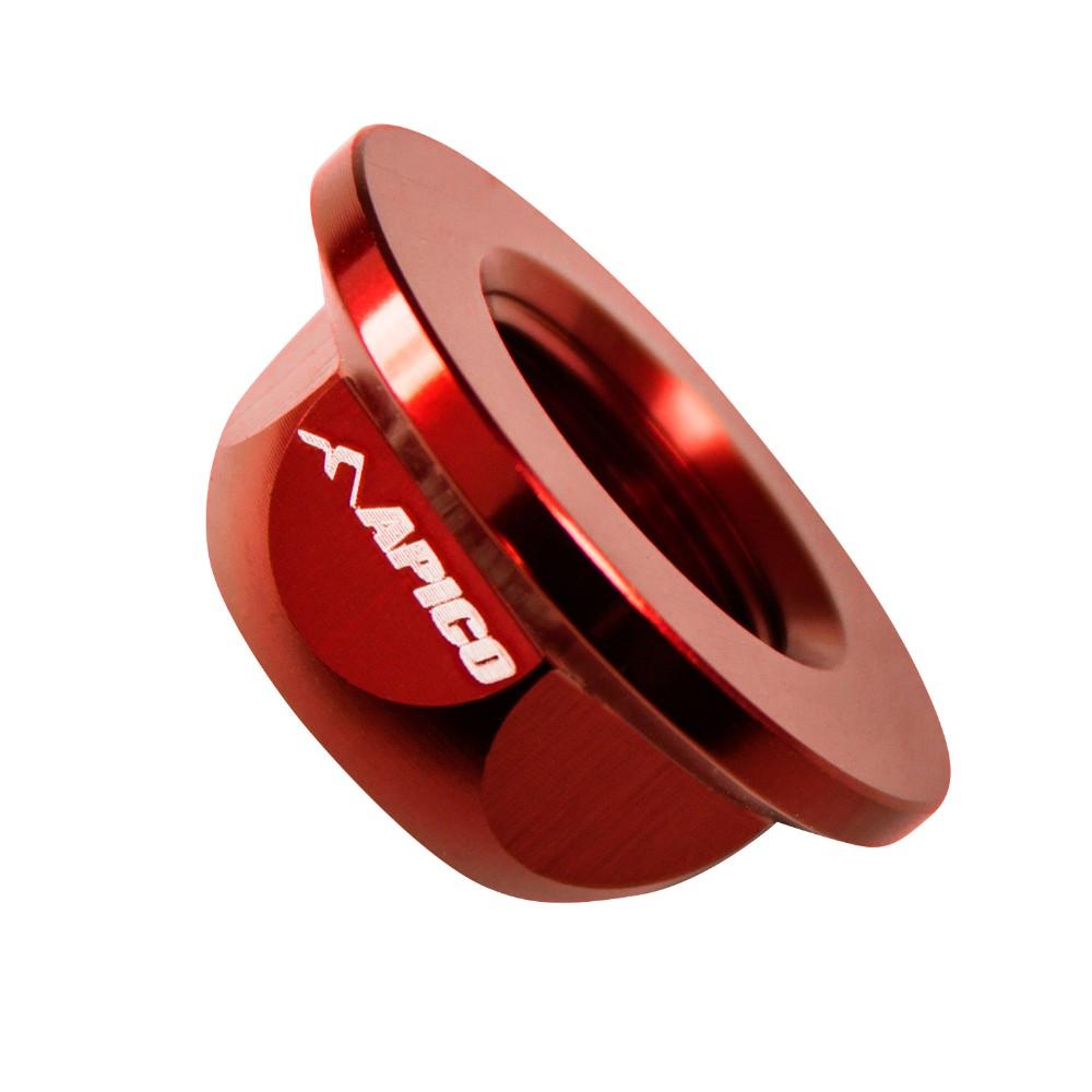 Apico Rear Wheel Axle Nut For Beta Rev/Evo 125-300 2004-2022 Red