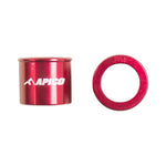 Apico Front Wheel Spacers For Honda CRF150R 2007-2025 Red