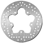 SBS Standard Round Rear Brake Disc For Yamaha YZF-R 125 2008-2013 - Silver