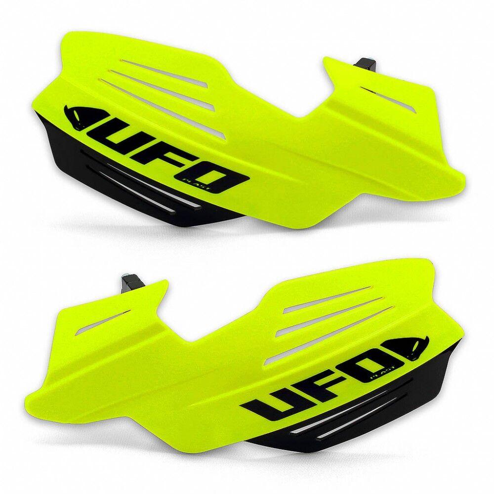 UFO Vulcan-Universal Dual Injection Hand Guards - Fluorescent Yellow