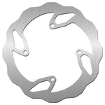 SBS Standard Contour Rear Brake Disc For TM EN 250 2010-2015 - Silver