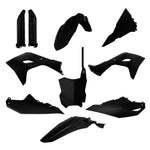 Polisport Plastics Kit For Kawasaki KXF450 2024 Black