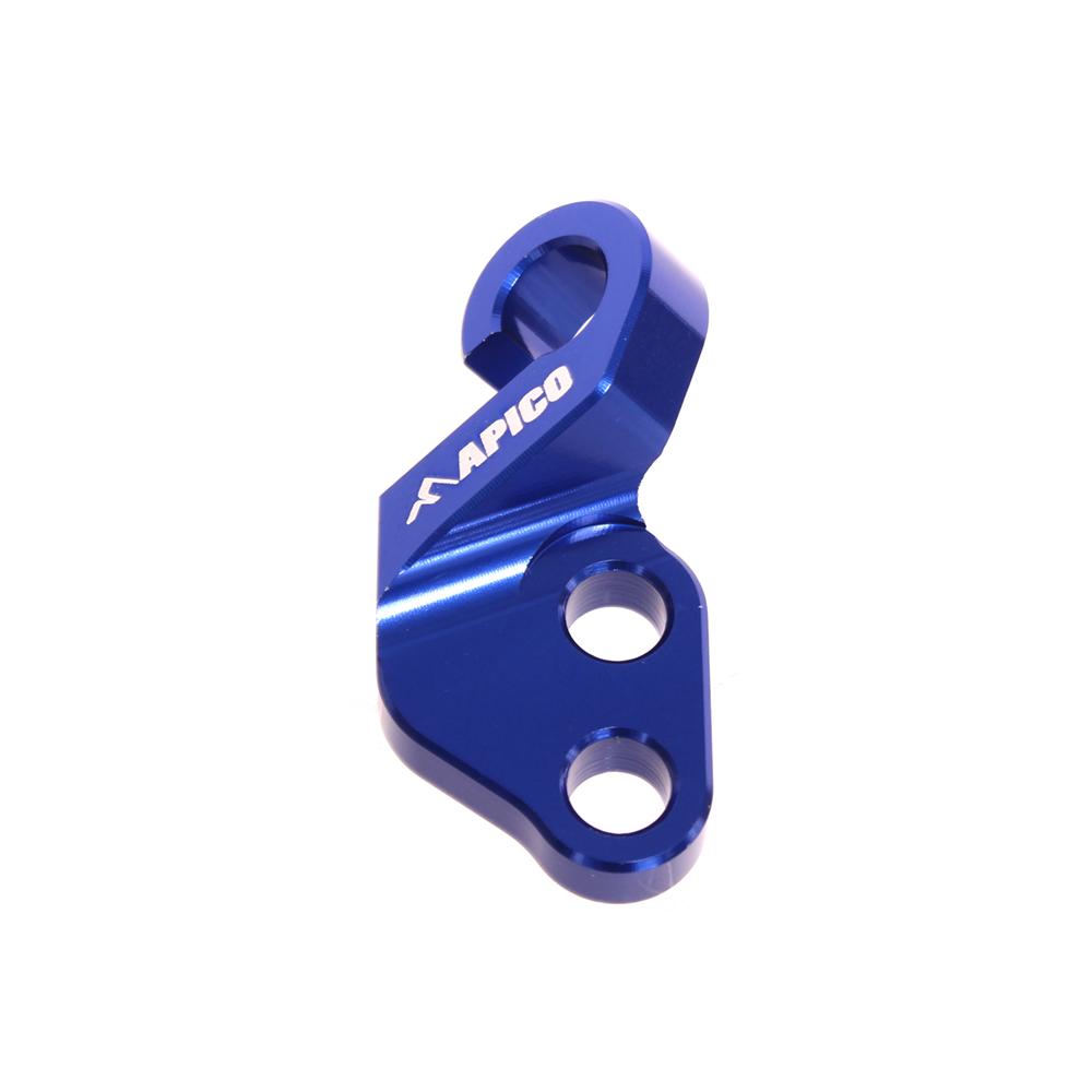 Apico CNC Clutch Cable Guide For Yamaha YZF 250/450 2014-2022, WRF 250/450 2015-2022 Blue