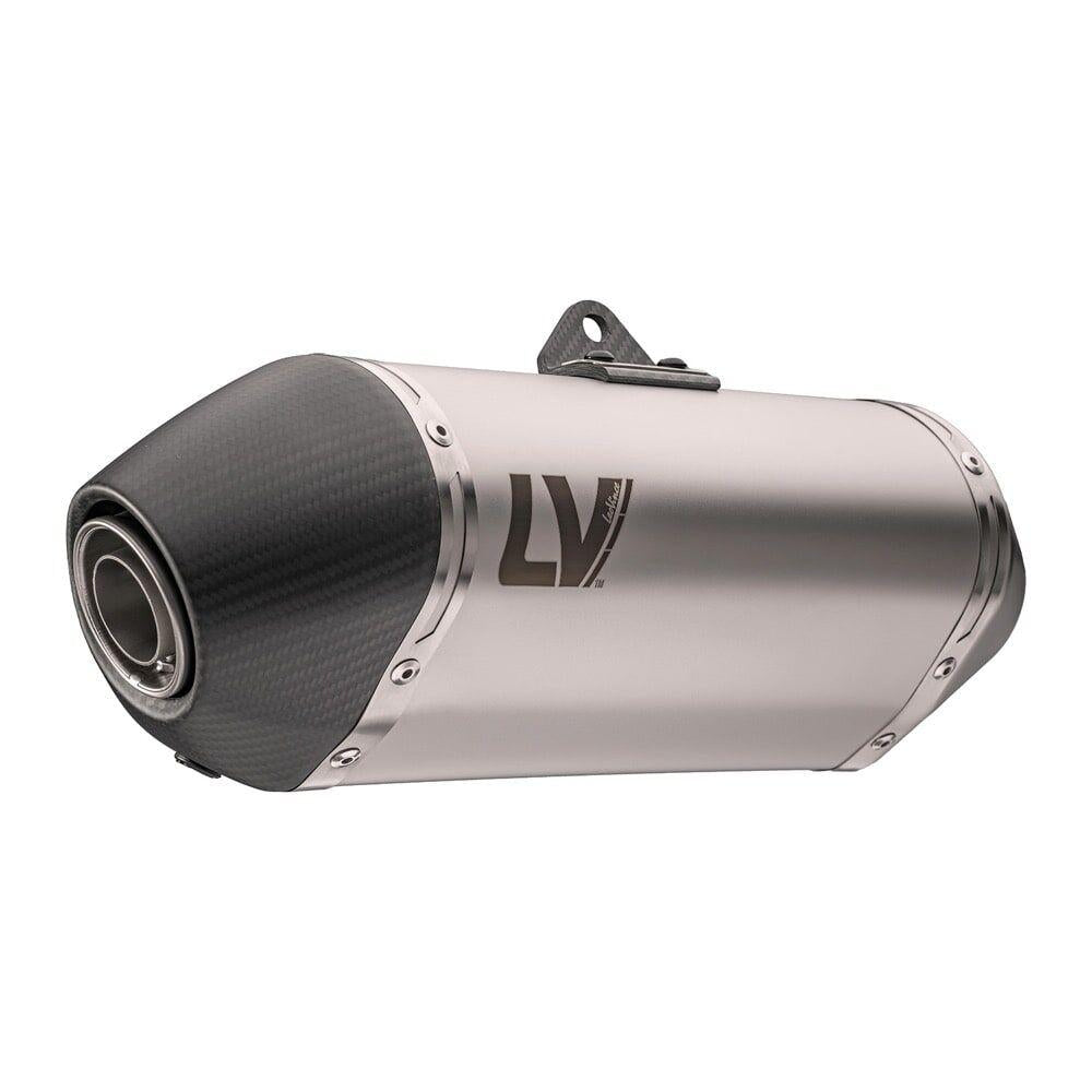 LeoVince LV-14 Stainless Steel Silencer For Moto Guzzi Stelvio 1000 2024-2025 Right