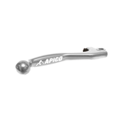 Apico Elite Brake Lever For Honda CR 80/85 1998-2007, CR 125/250 1992-2007, Beta RR 250/300 2013-2026 Silver