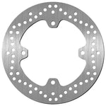 SBS Standard Round Rear Brake Disc For Suzuki RMX450Z 2013-2017 - Silver