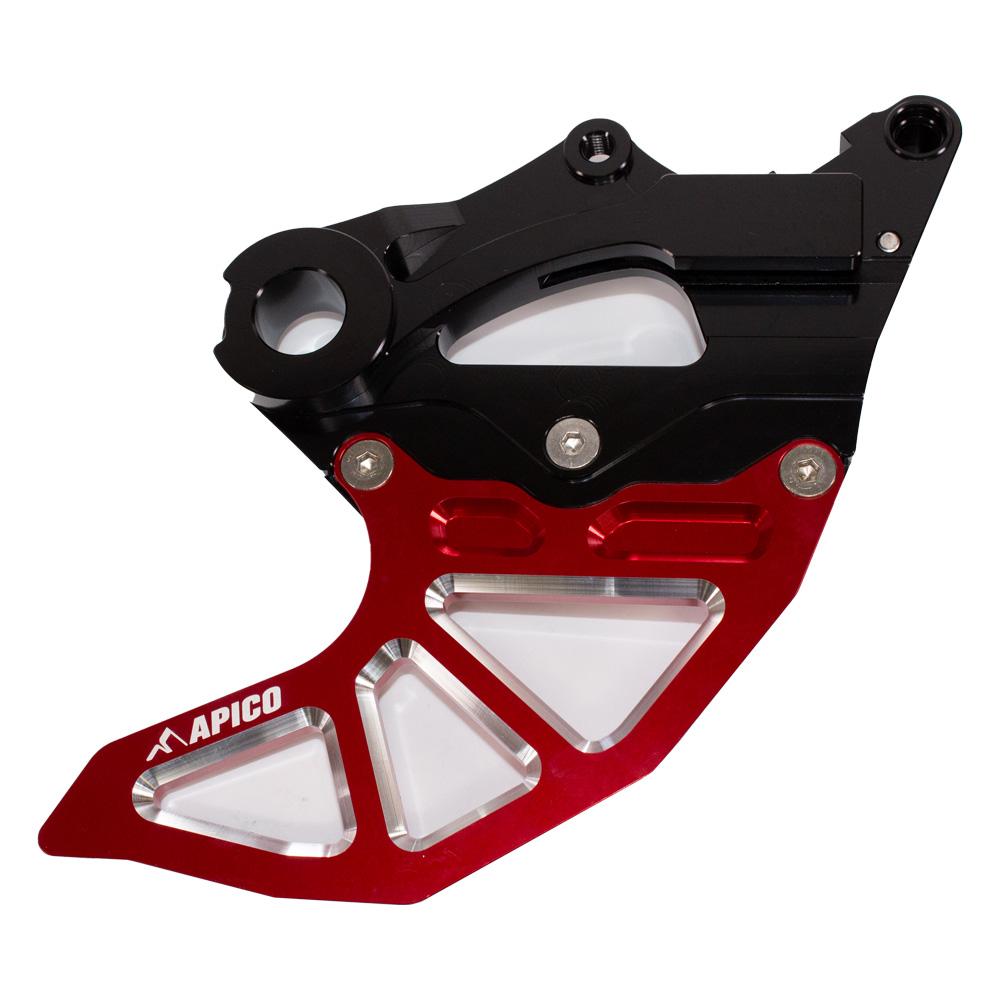 Apico Rear Brake Disc Guard And Carrier For Beta RR 125/250/300 2013-2024, RR 350/390/430/480 2010-2024