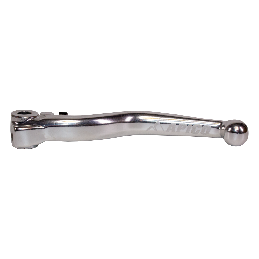 Apico Elite Braktec Clutch Lever For Gas Gas EC/EC-F 250/350 2021-2023, Husqvarna TE/FE 150/250/350/450/501 2022-2023 Silver