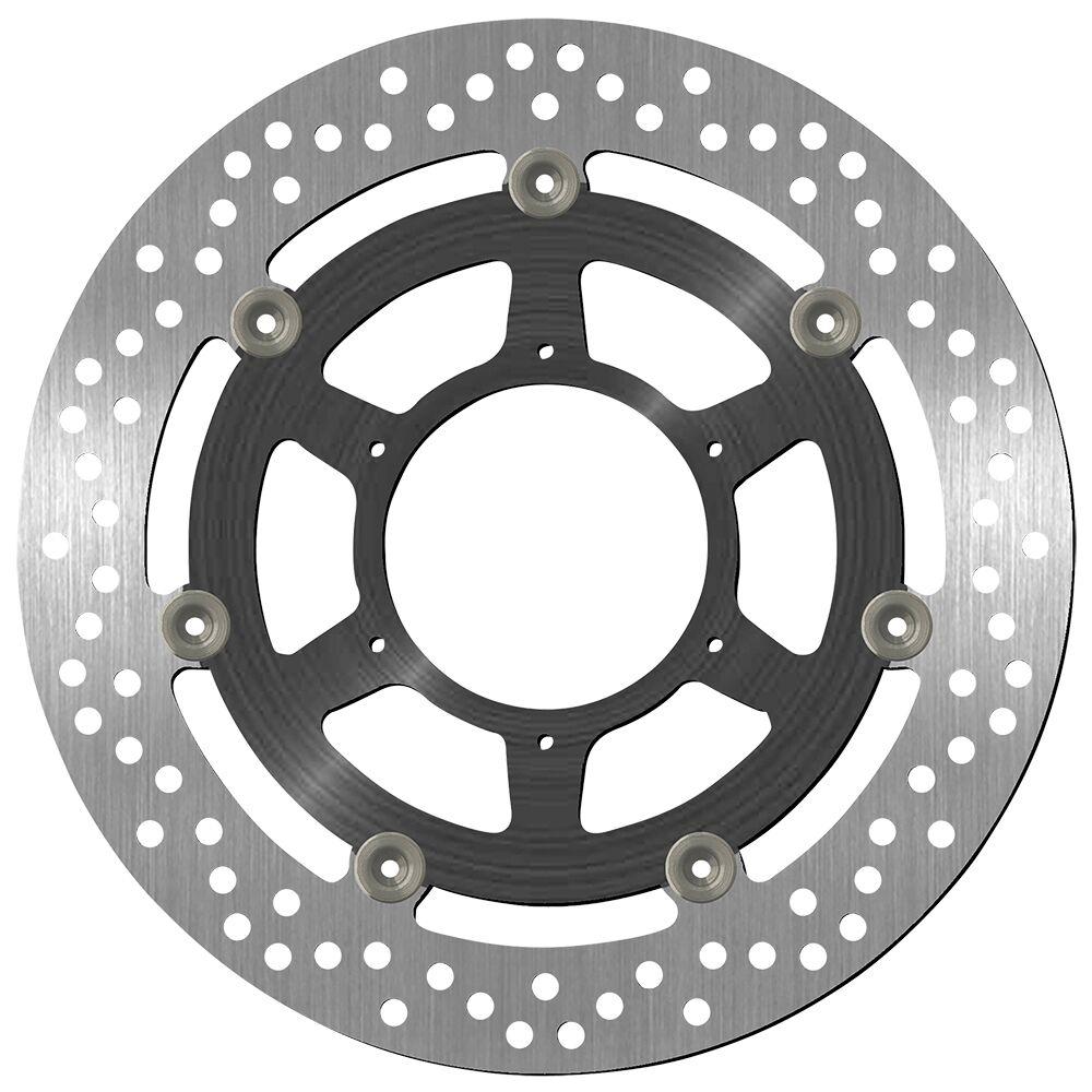 SBS Stainless Steel Front Brake Disc For Honda CBF 1000 2006-2011 - Black/Silver