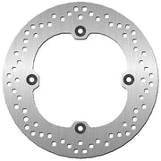 SBS Standard Round Rear Brake Disc For Suzuki DL 1000 V-Strom 2002-2007 - Silver