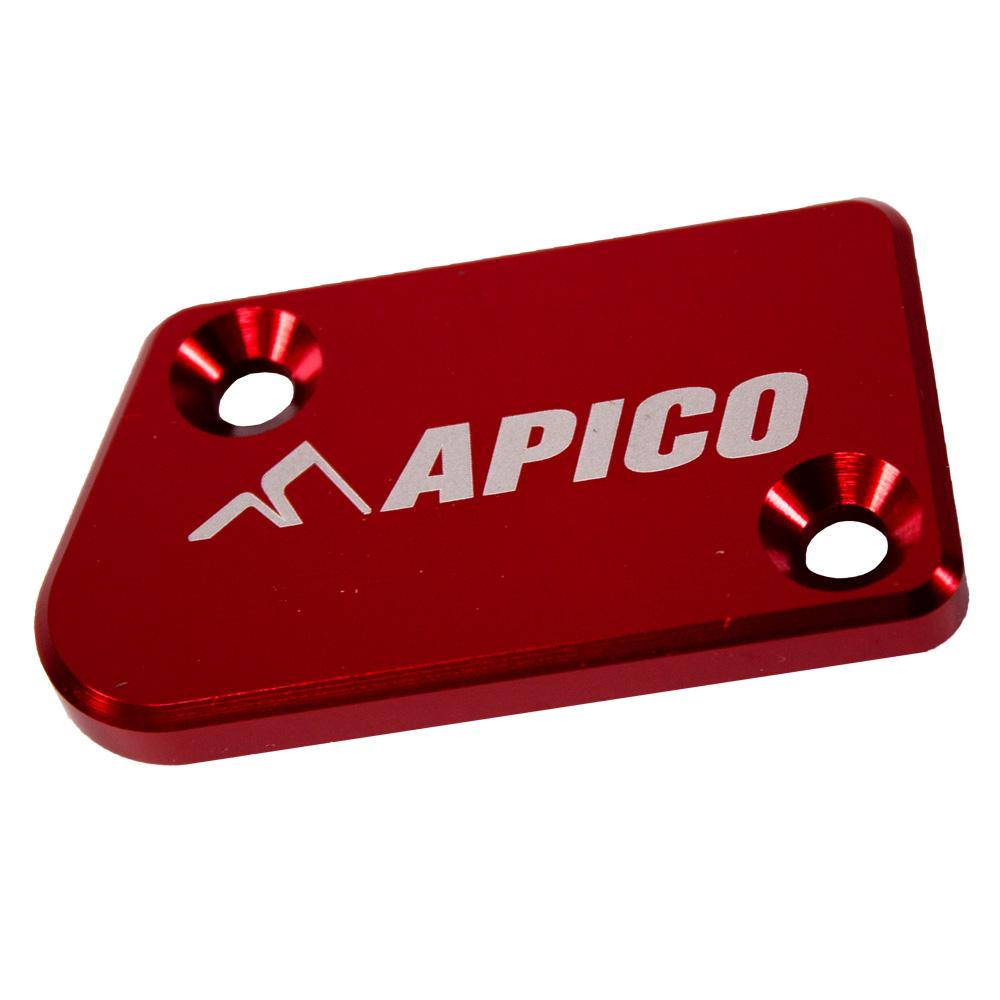 Apico Front Brake Master Cylinder Cover For Yamaha YZ 125/250 & YZF 250/450 2008-2025, WRF250 2017-2025, WRF450 2016-2025 Red