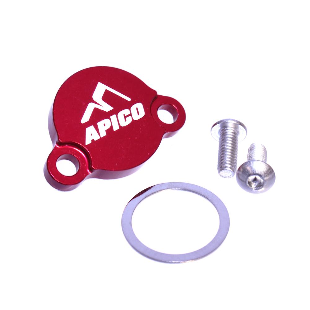 Apico Rear Brake Cover For KTM SX50 & Husqvarna TC50 & Gas Gas MC50 2005-2025 Red