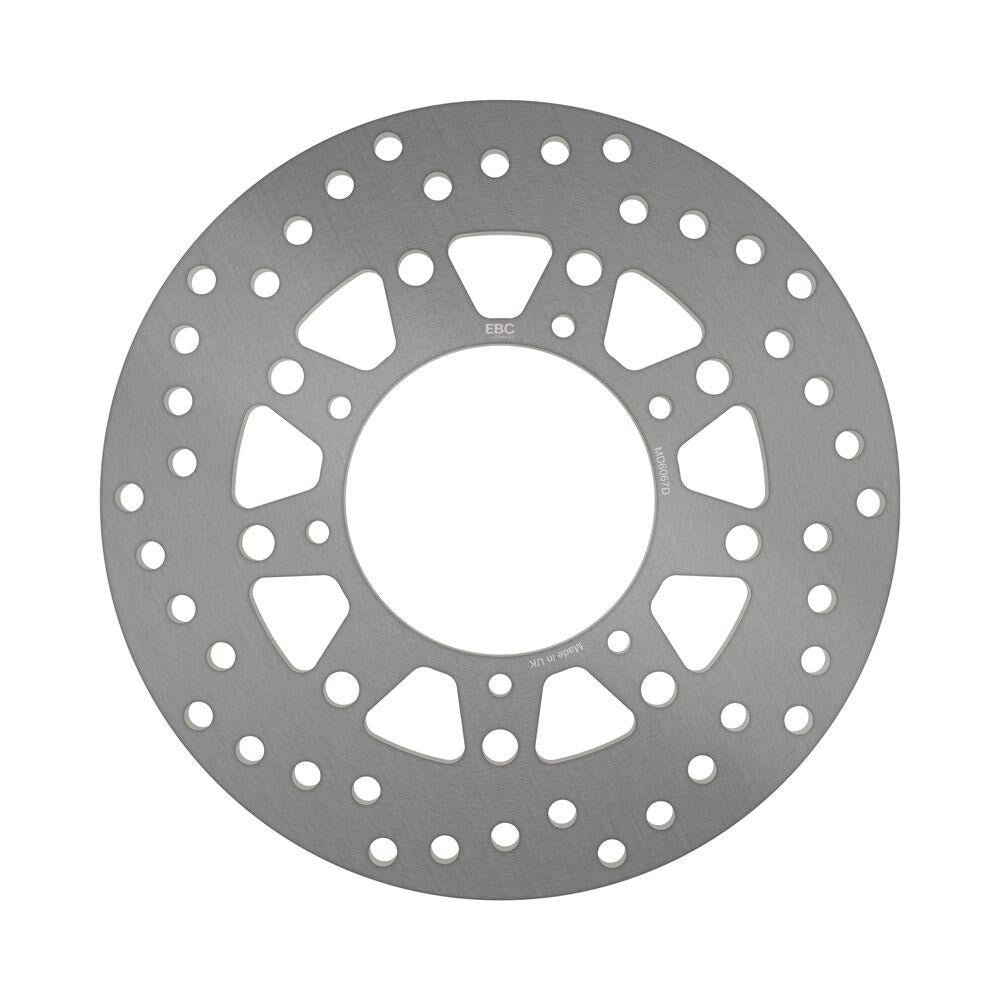 EBC Round D-Series Fixed Brake Disc For Yamaha DT 125 LC 1986-1987 Front