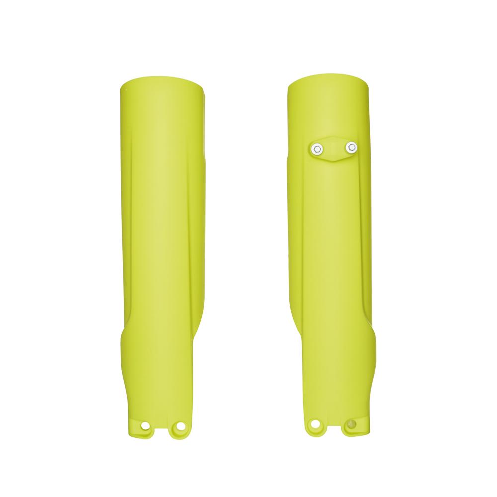 Polisport Fork Guards For KTM SX/SXF 2023-2025, Husqvarna TC/FC 2023-2025, KTM EXC/EXC-F 2024-2025, Husqvarna TE/FE 2024-2025 Yellow