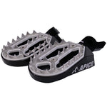 Apico Pro Bite Foot Pegs For Yamaha YZF250 2024-2025, YZF450 2023-2025, YZF450X/WRF450 2024-2025 Black