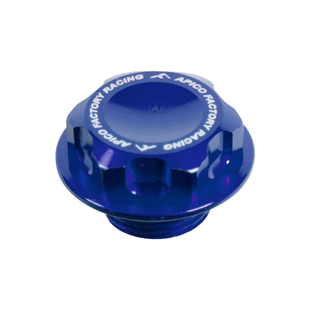 Apico Steering Stem Nut For KTM 125-530 2001-2023, Husqvarna 2014-2023, Beta RR 2010-2023, Gas Gas 2021-2023 Blue