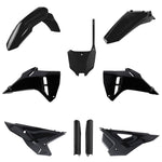 Polisport Plastics Kit For Honda CRF250R 2025, CRF450R 2025 Black