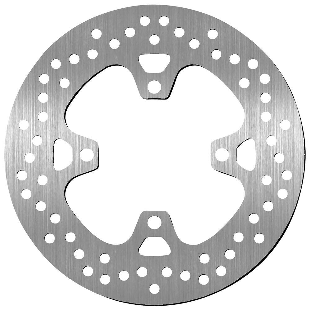 SBS Standard Round Rear Brake Disc For Triumph Street Triple 675 2015 - Silver