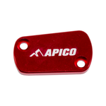 Apico Clutch Master Cylinder Cover Honda CRF450R & CRF450RX 2021-2023, Kawasaki KXF450 2019-2023, KXF250 & KXF 250/450XC 2021-2023 Red