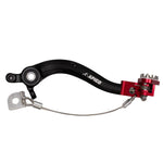 Apico Brake Pedal For KTM/Husqvarna SXF/TC/FC 2016-2022, EXC/EXC-F/TE/FE 2017-2023, Gas Gas MC/EC/EX 2021-2023 Black/Red