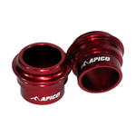 Apico Front Wheel Spacers For Beta RR 125/250/300 2013-2023, RR 350/390/430/480 2010-2023 Red