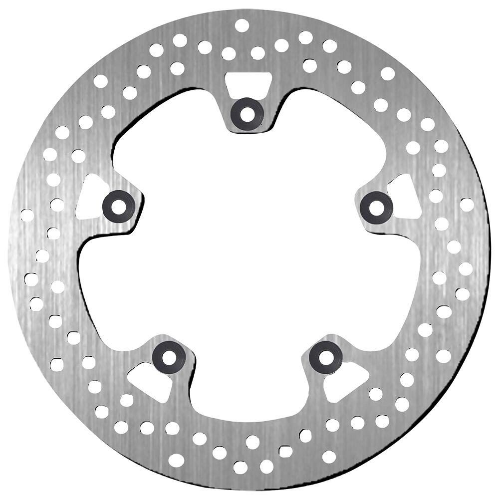 SBS Standard Round Rear Brake Disc For Yamaha FZ8 N 2010-2016 - Silver