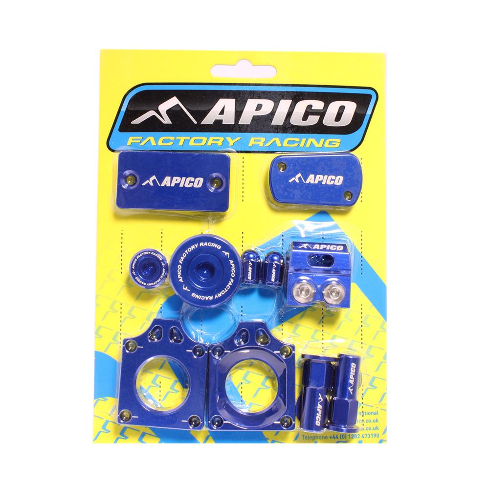 Apico Factory Bling Pack For Suzuki RMZ250 2007-2023, RMZ450 2005-2023 Blue