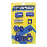 Apico Brembo Factory Bling Pack For KTM EXC125/200 2014-2016, Husqvarna TE/TX 125 2014-2018, TE/FE 250-501 2017-2018 Blue