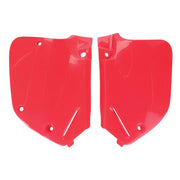 Polisport Side Panels For Honda CR125 1993-1994, CR250 1992-1994, CR500 1991-2001 Fluorecsent Red