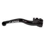 Apico Braktec Elite Brake Lever For Gas Gas EC/EC-F 250/300/350 2021-2025, Husqvarna TE/FE 150/250/300/350/450/501 2022-2025 Black