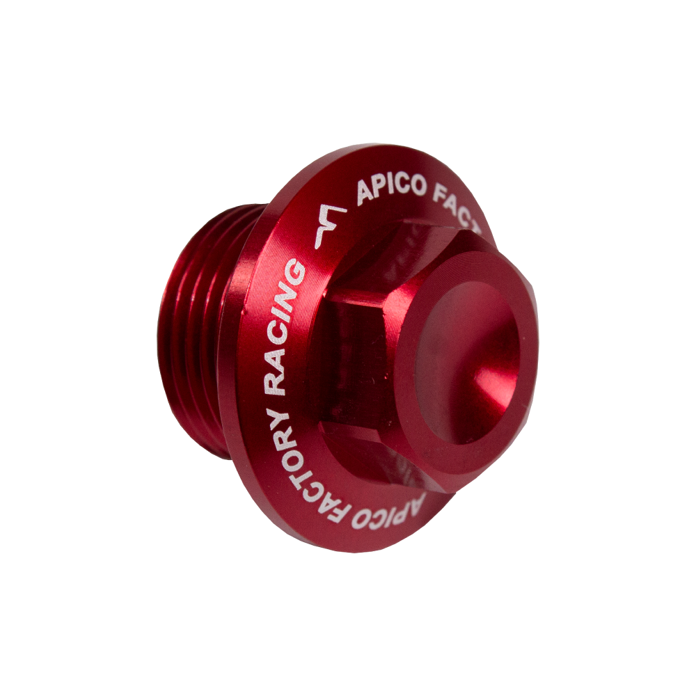 Apico Axle Nut Front M20 X 1.5 For KTM/Husqvarna SX/SXF/TC/FC 2015-2025, EXC/EXC-F/TE/FE 125-701 2016-2025 Red