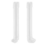Apico Fork Guards Lower For Beta Evo 125/200/250/290/300 2009-2025 (Paioli) Factory White