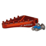 Apico OEM Brake Pedal Tip For KTM SX/SXF 125-450 2023, Husqvarna TC/FC/TX/FX125-450 2023 Orange