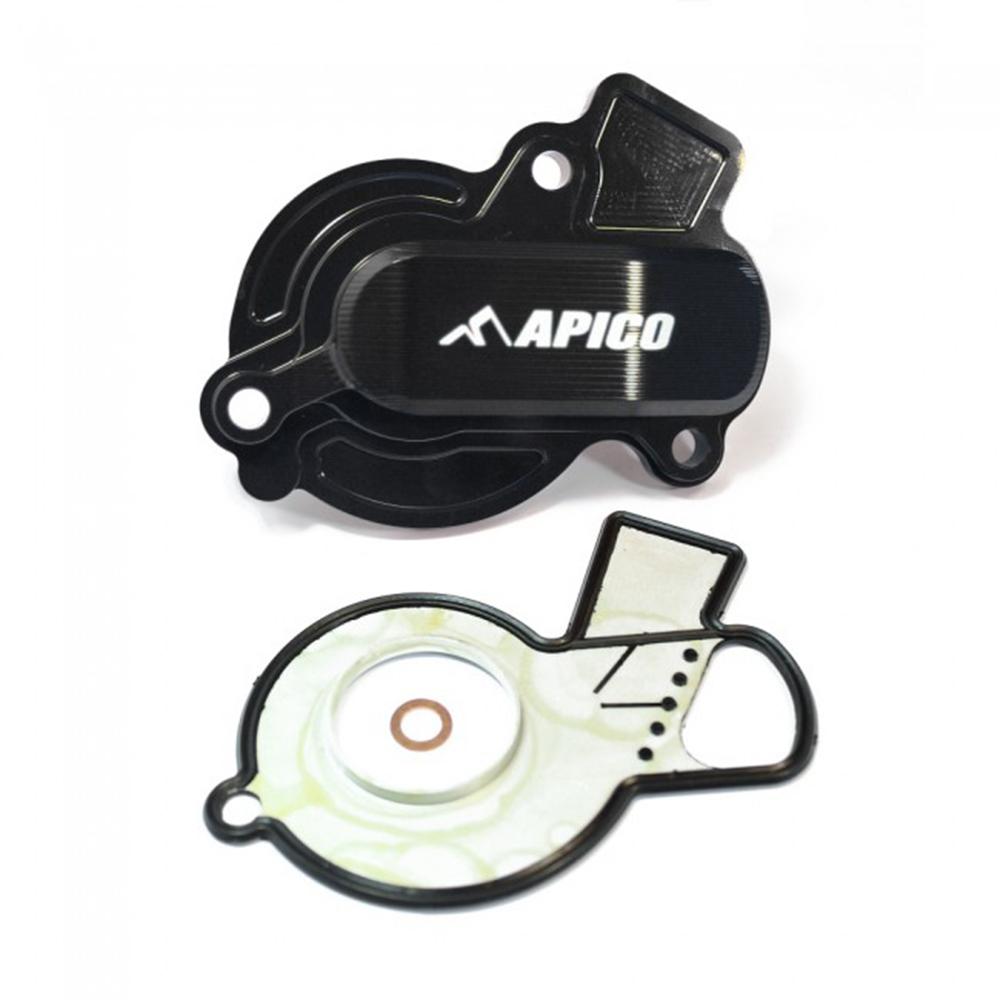 Apico Water Pump Cover For KTM SXF450 & Husqvarna FC 450 2016-2025, EXC-F/FE 450-501 2017-2025, Gas Gas MC-F/EX-F 450 2021-2025 Black