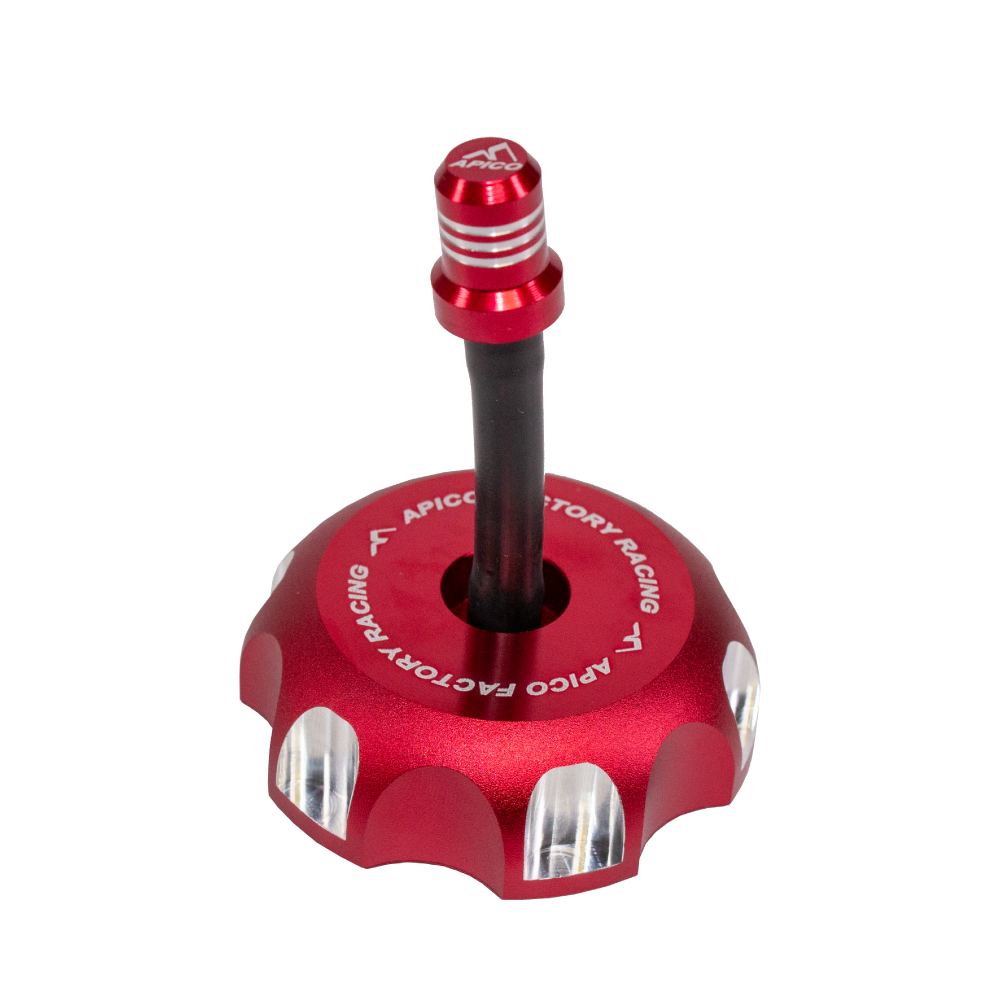 Apico Alloy Fuel Cap For KTM SX 125-525 2000-2006, EXC 125-525 2000-2007, KTM SX50 & Husqvarna TC50 & Gas Gas MC50 1997-2023 Red