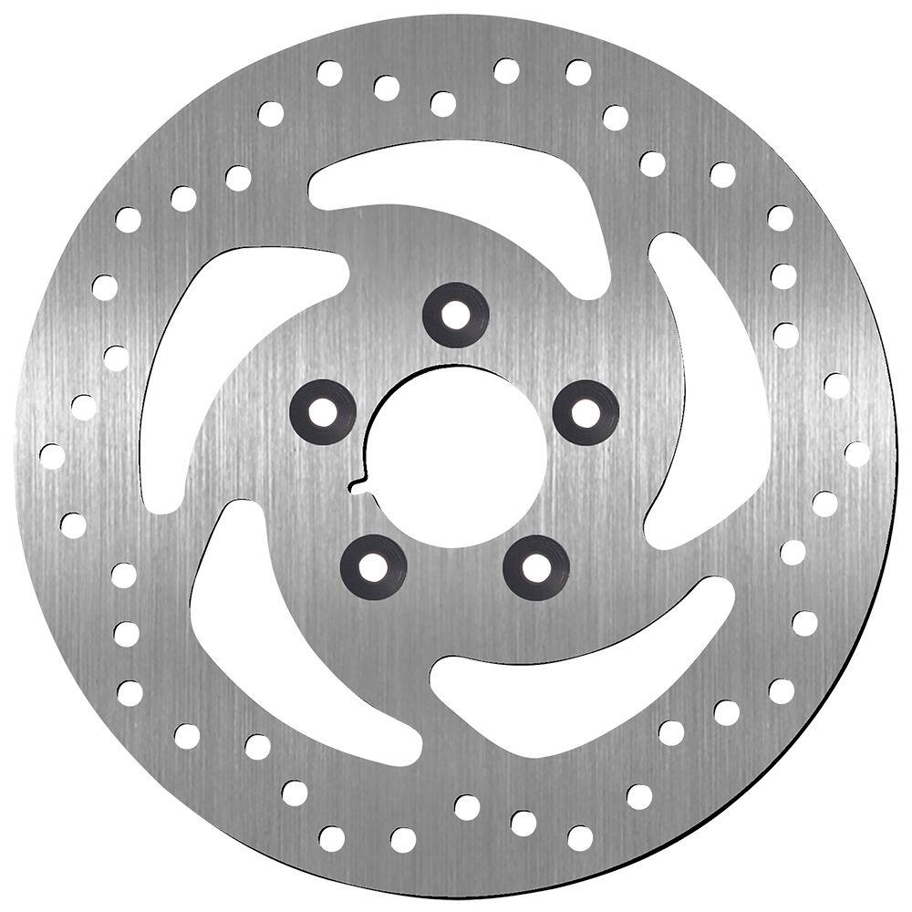 SBS Standard Round Rear Brake Disc For Harley Davidson XL 1200 T 2015-2020 - Silver
