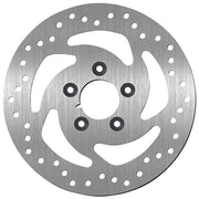 SBS Standard Round Rear Brake Disc For Harley Davidson XL 1200 T 2015-2020 - Silver