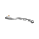 Apico Elite Clutch Lever For Kawasaki KX125 1990-2008, KX250 1990-2004, KXF250 2004, Suzuki RMZ 250 2007-2025 Silver