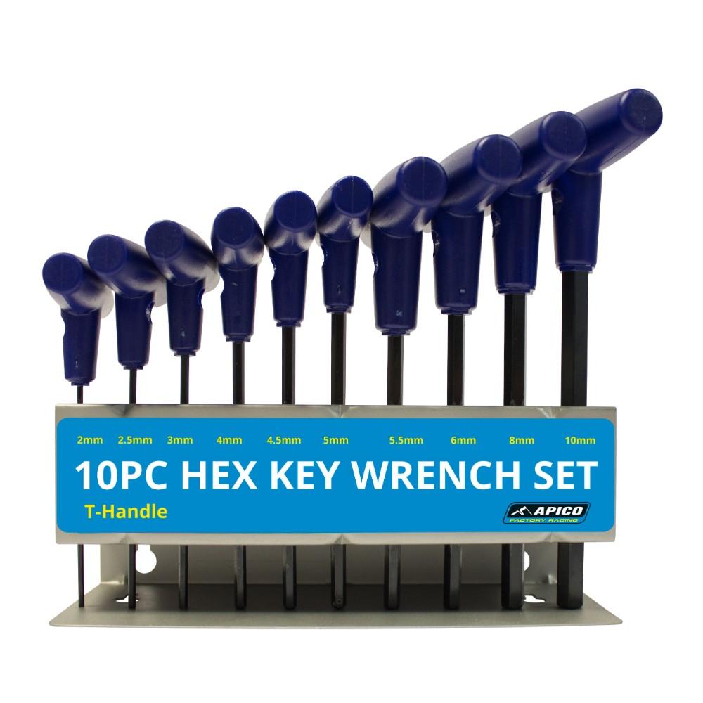 Apico 10 Piece Tool Wrench Kit - 2-10mm