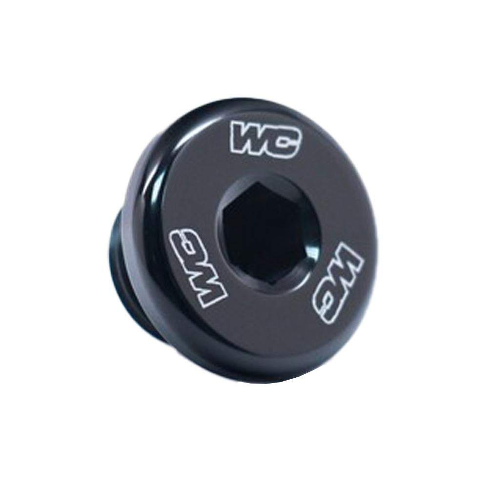 Works Connection Radiator Plug For Honda CRF250R 2014-2017, CRF450R 2013-2016, CRF450RL 2019-2025, CRF450X 2019-2025, Kawasaki KXF250 2017-2025, KXF450 2016-2025, KX 250/450XC 2020-2023 Black