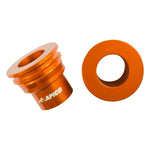 Apico Rear Wheel Spacers For KTM SX/SXF 125-450 2003-2012, EXC/EXC-F 125-530 2003-2023, SX85 2012-2023 Orange