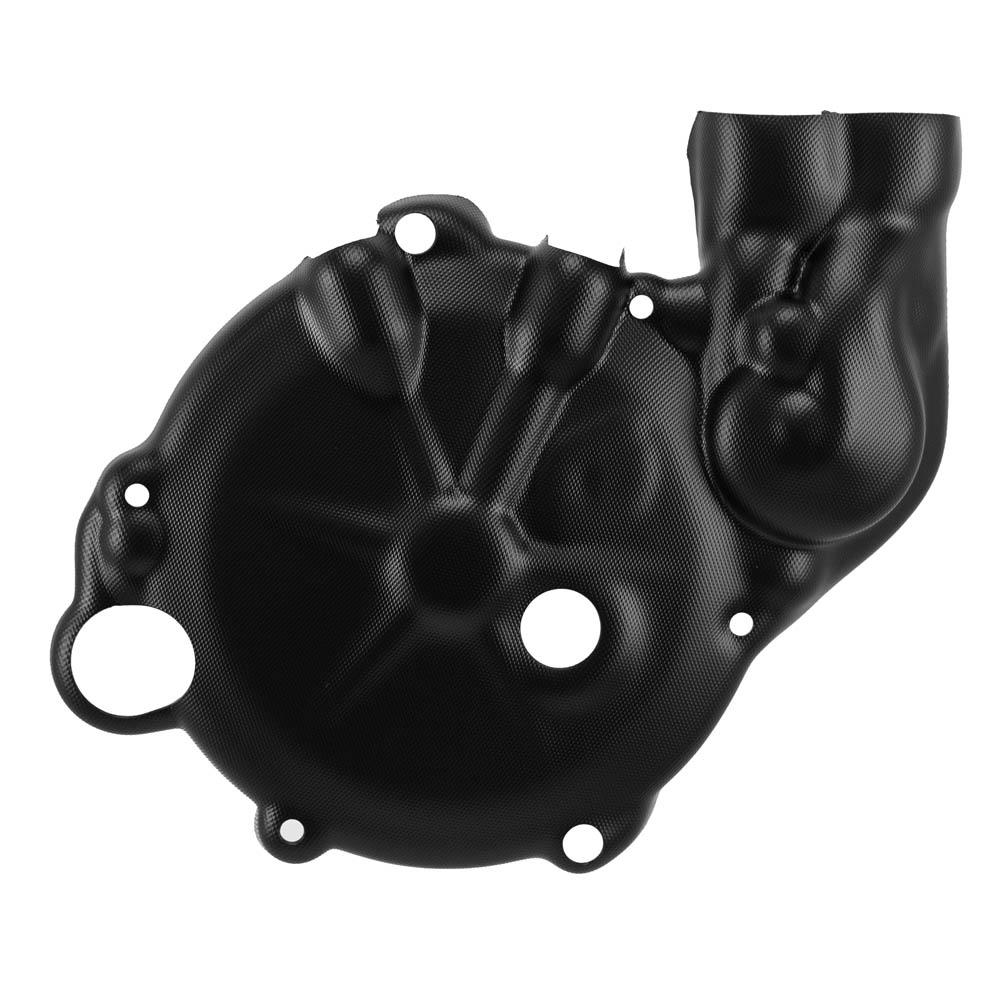 Apico Clutch And Water Pump Cover For Gas Gas TXT/TXT Pro/Racing 2017-2025 Factory Black