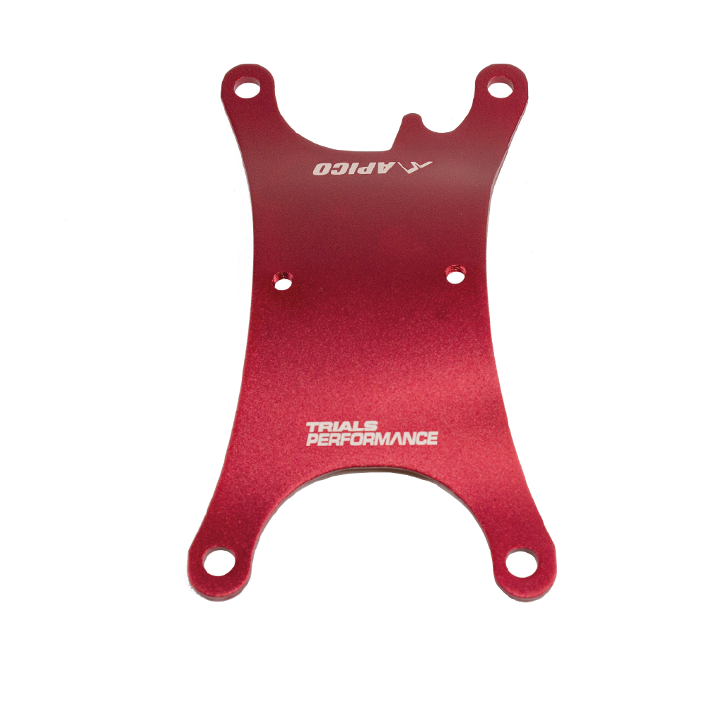 Apico Front Fender Brace For Gas Gas Pro 2002-2019 Red