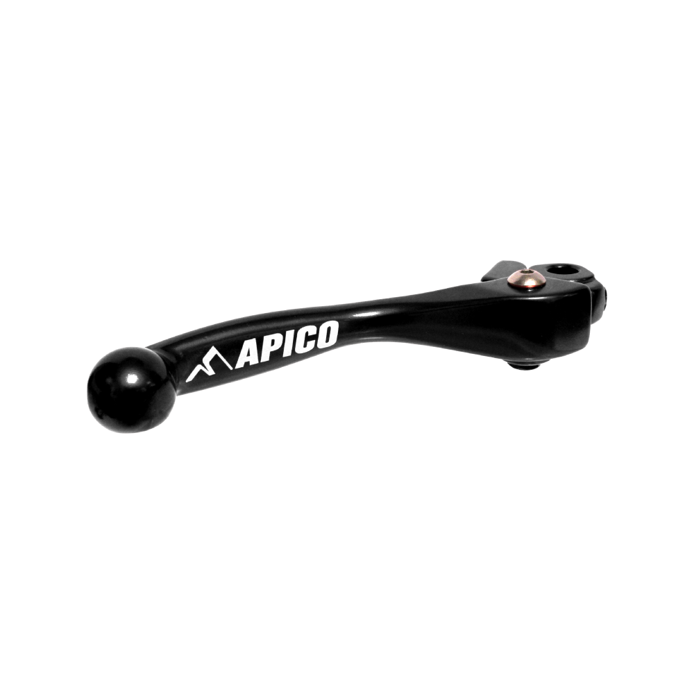 Apico Elite Brake Lever For Suzuki RM85 2005-2025, Kawasaki KX 2000-2026, KXF 2004-2012, Yamaha YZ 65/85 2001-2025, YZ 125/250 2001-2007 Black