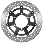SBS Stainless Steel Front Brake Disc For Honda CB 900 F 2002-2006 - Black/Silver