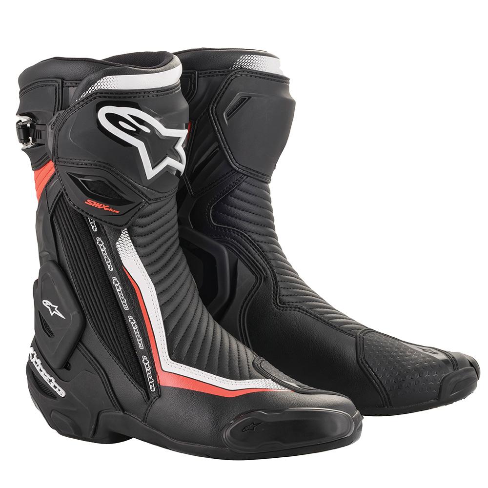 16590 - Alpinestars Smx Plus V2 Boots Black/W/R/Fluo 43